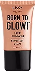 nyx professional glow liquid illuminator lotion in a bottle